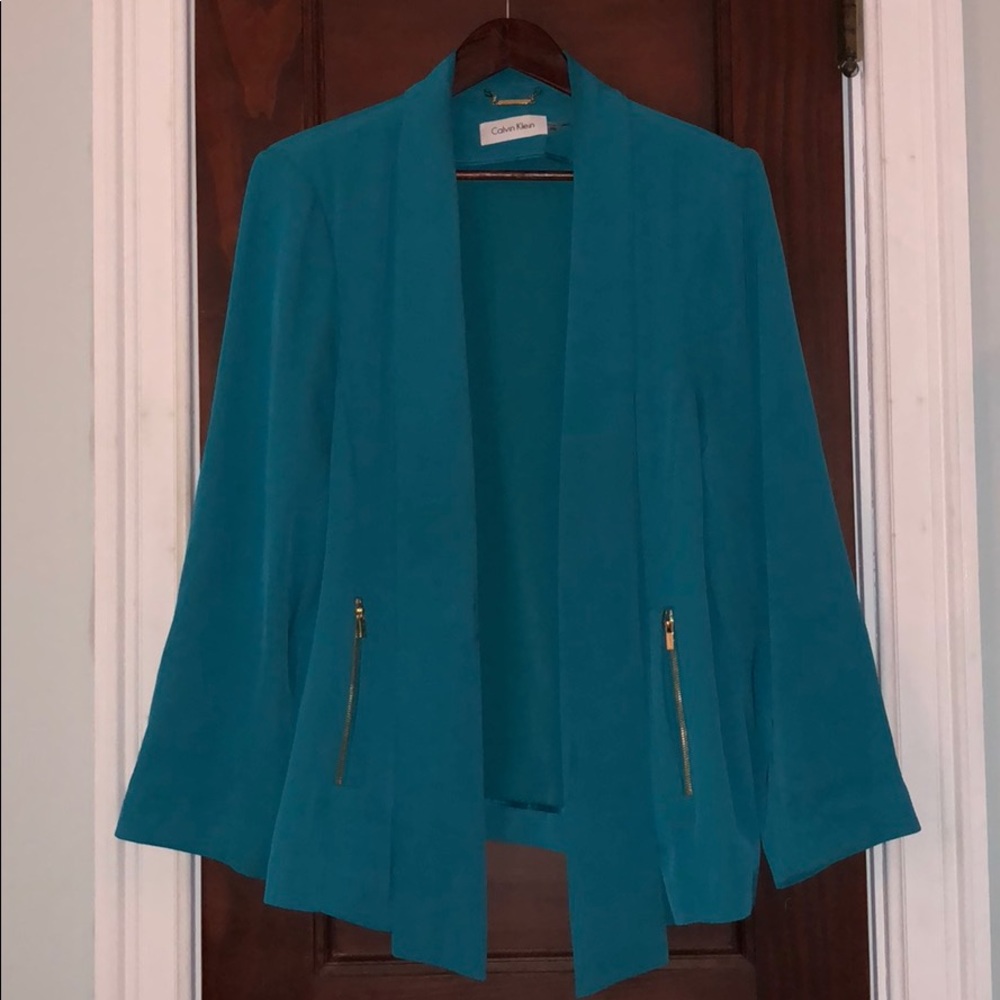 Calvin Klein teal jacket size 20W